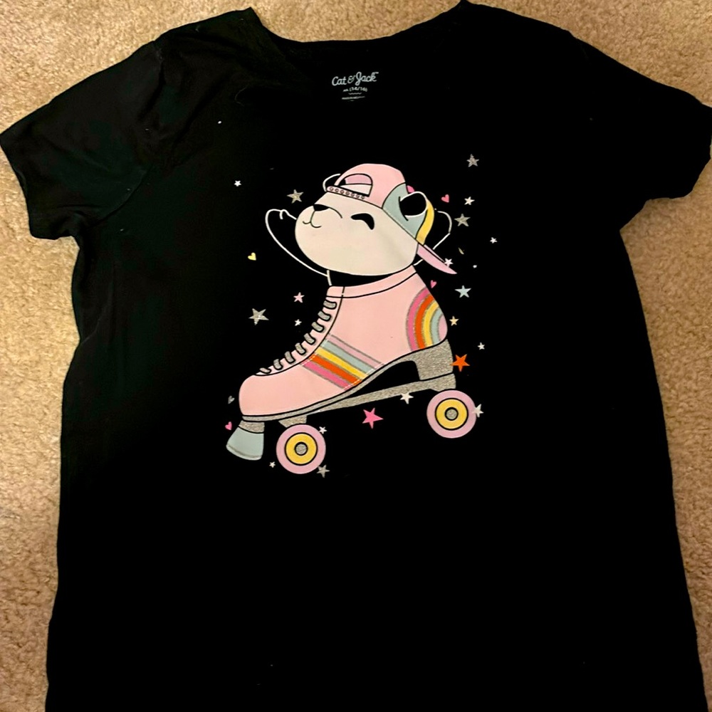 Cute short sleeve shirt for girls